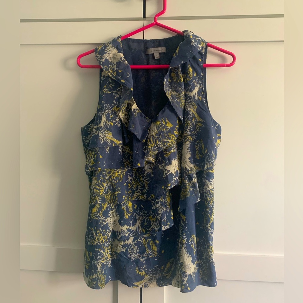 NWOT Classiques Entier Silk Sleeveless Top, Size S